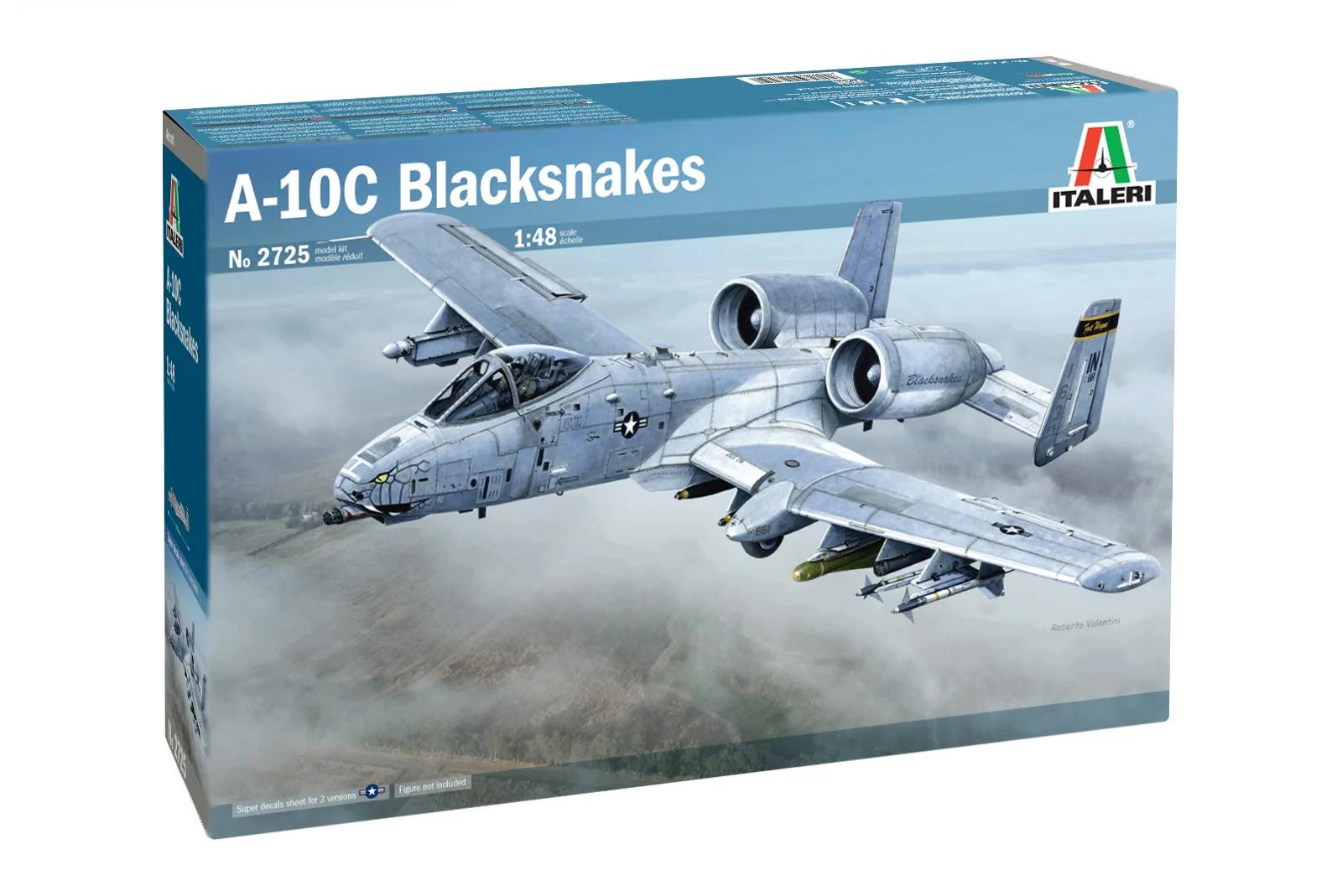 Italeri 1/48 A-10C Blacksnakes Model Kit — official product photo 1