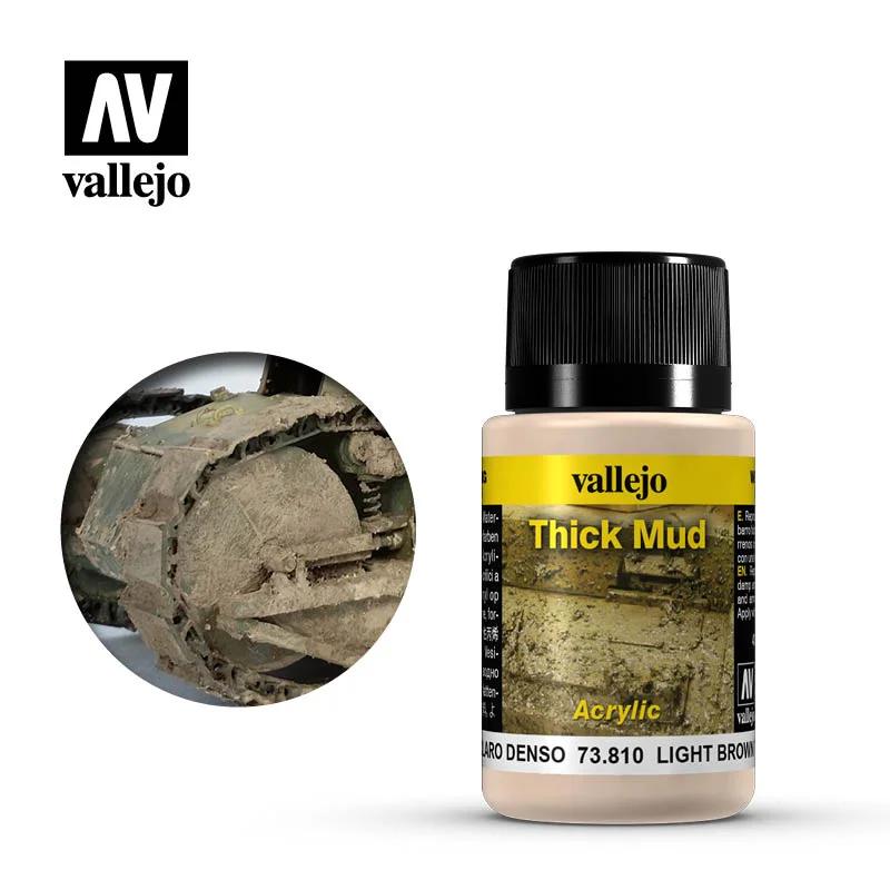 Vallejo Lt Brown Thick Mud 40ml 6p