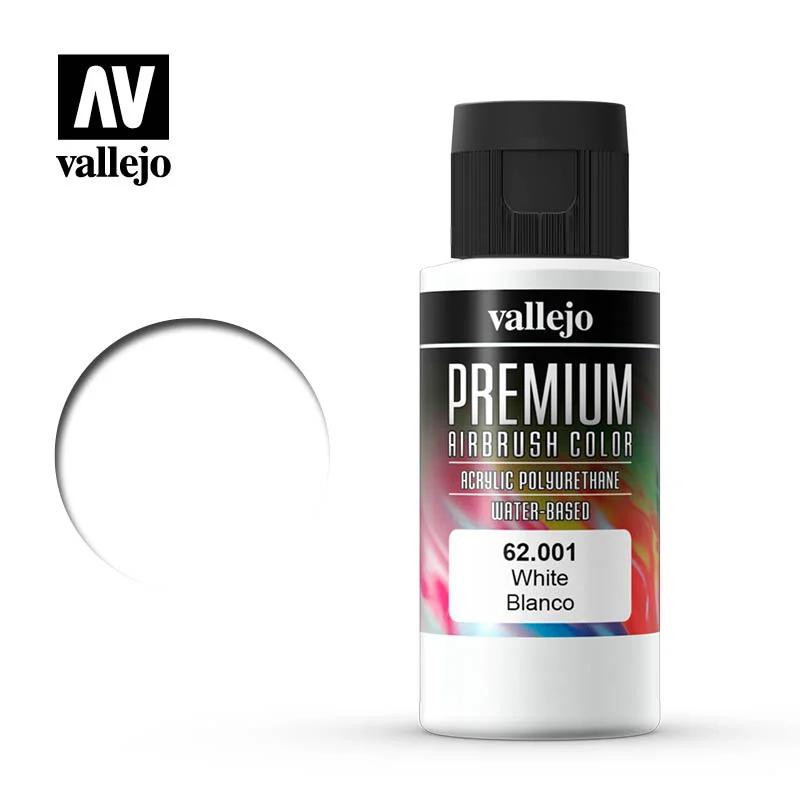 Vallejo Premium Color White 60ml 1pc — product photo