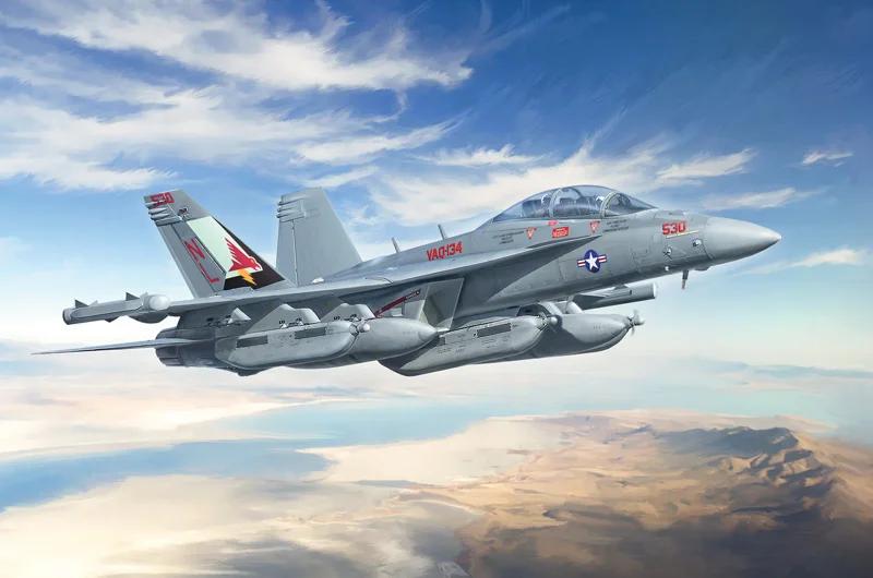 Italeri 1/48 A-18G E Growler Model Kit — official product photo 1