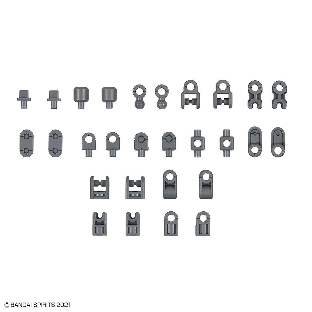 Bandai 1/144 30MS Option Parts Set 5 Heavy Armor Model Kit — official product photo 3