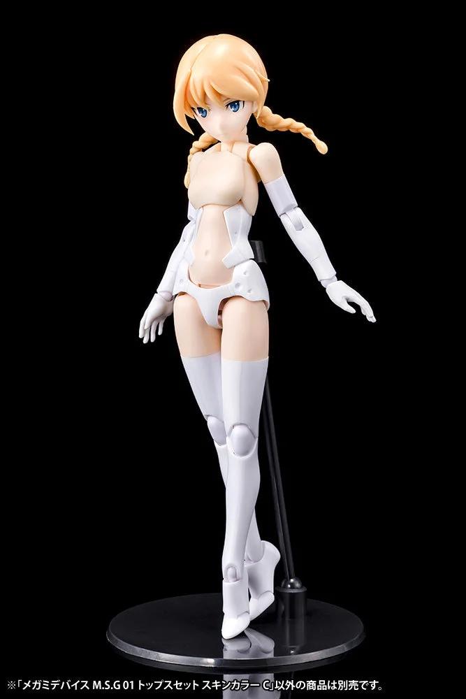 Megami Device M.S.G 01 Tops Set (Skin Color C) — official product photo 1