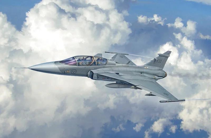 Italeri 1/48 Jas 39 Gripen Twin Seater Model Kit — official product photo 1
