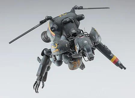 Hasegawa 1/20 Humanoid Interceptor Schwarzer Hund Model Kit — box art