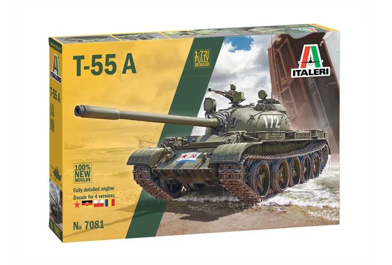 Italeri 1/72 T-55 Main Battle Tank Model Kit — official product photo 2