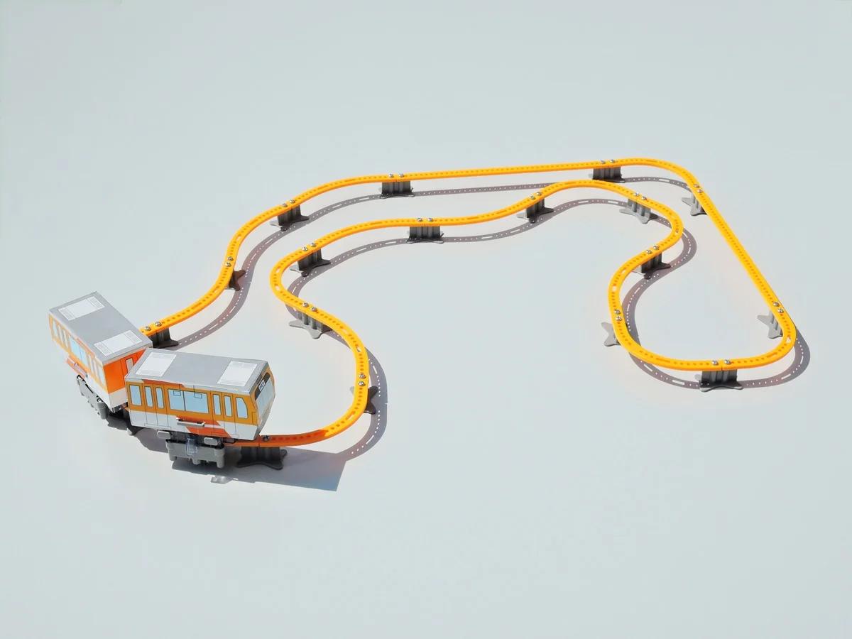 Tamiya Rail Set Monorail Model Kit — official product photo 6