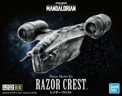 Bandai Razor Crest Mandalorian Model Kit — box art