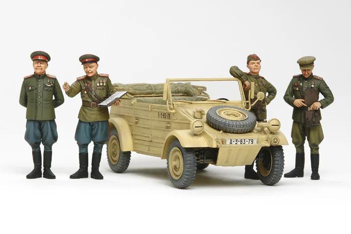 Tamiya Russian Commanders Staff Car Model Kit — box art