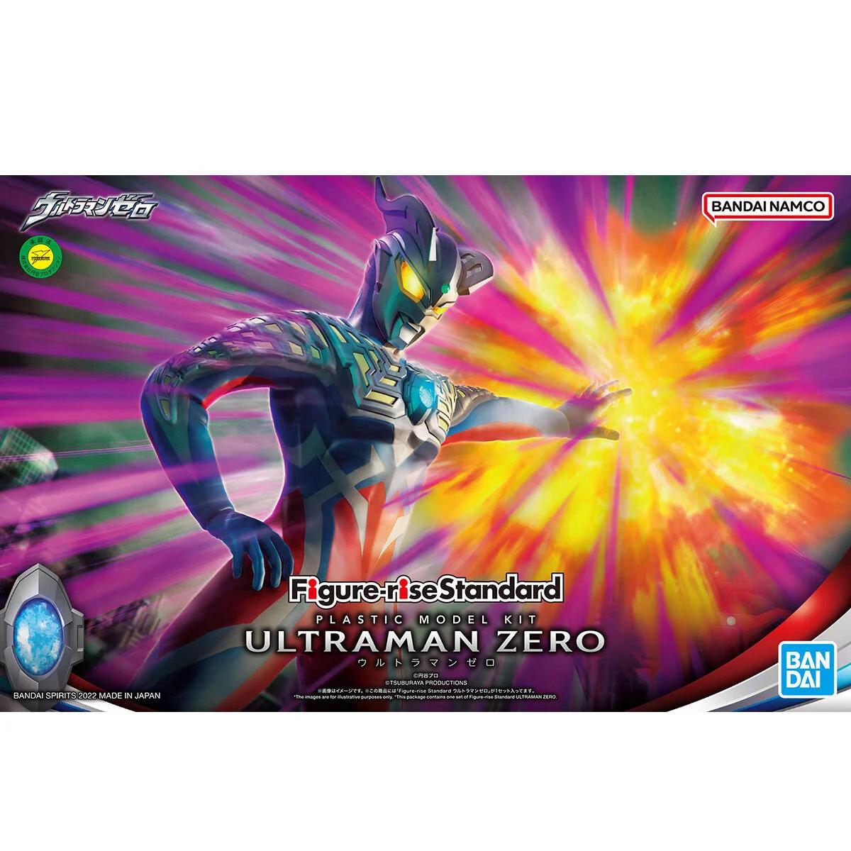 Bandai Ultraman Zero Fig-rise Std Model Kit — official product photo 1