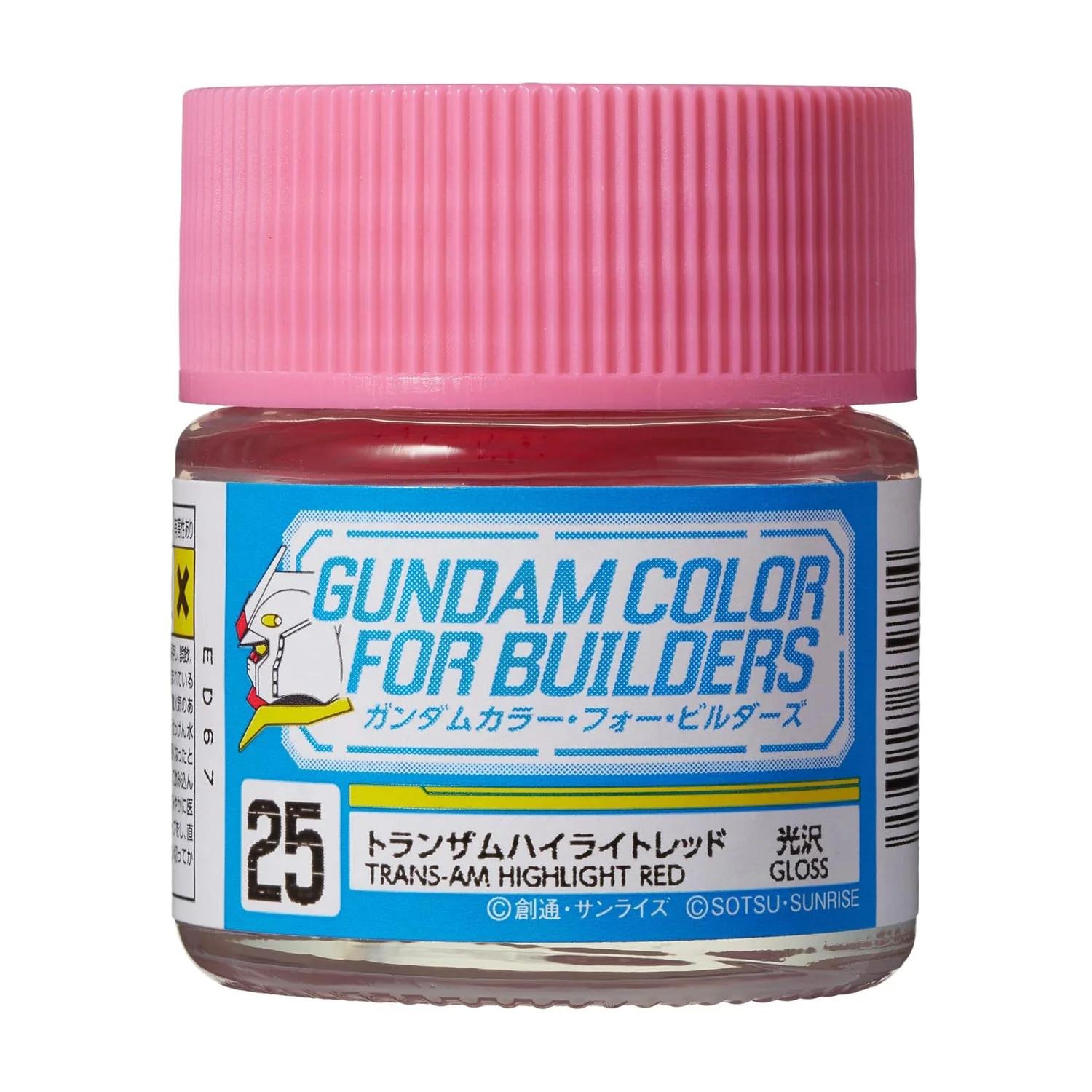 Mr. Color Gundam Color UG25 Trans-Am Highlight Red (Gloss) 10ml — product photo
