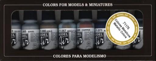 Vallejo Air Metallic 8 Colors Set — product photo