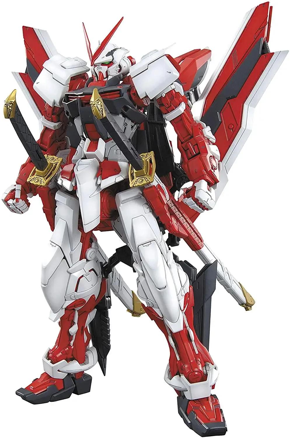 Bandai 1/100 MG Gundam Astray Red Frame Lowe Guele's Custom Model Kit — box art