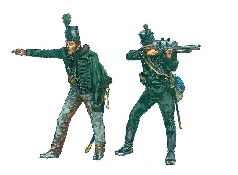 Italeri 1/72 Nw British Green Jackets Model Kit — official product photo 2