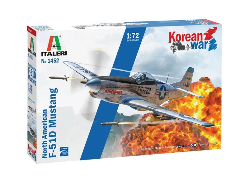 Italeri 1/72 F-51D Korean War Model Kit — official product photo 2