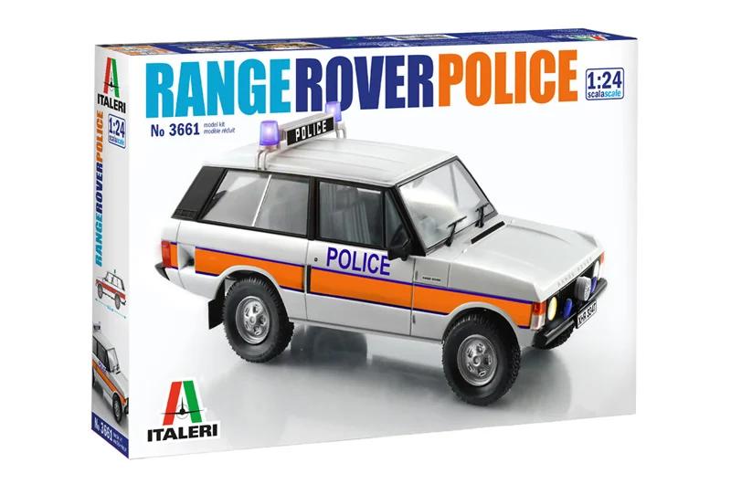 Italeri 1/24 Range Rover Police Model Kit — official product photo 2