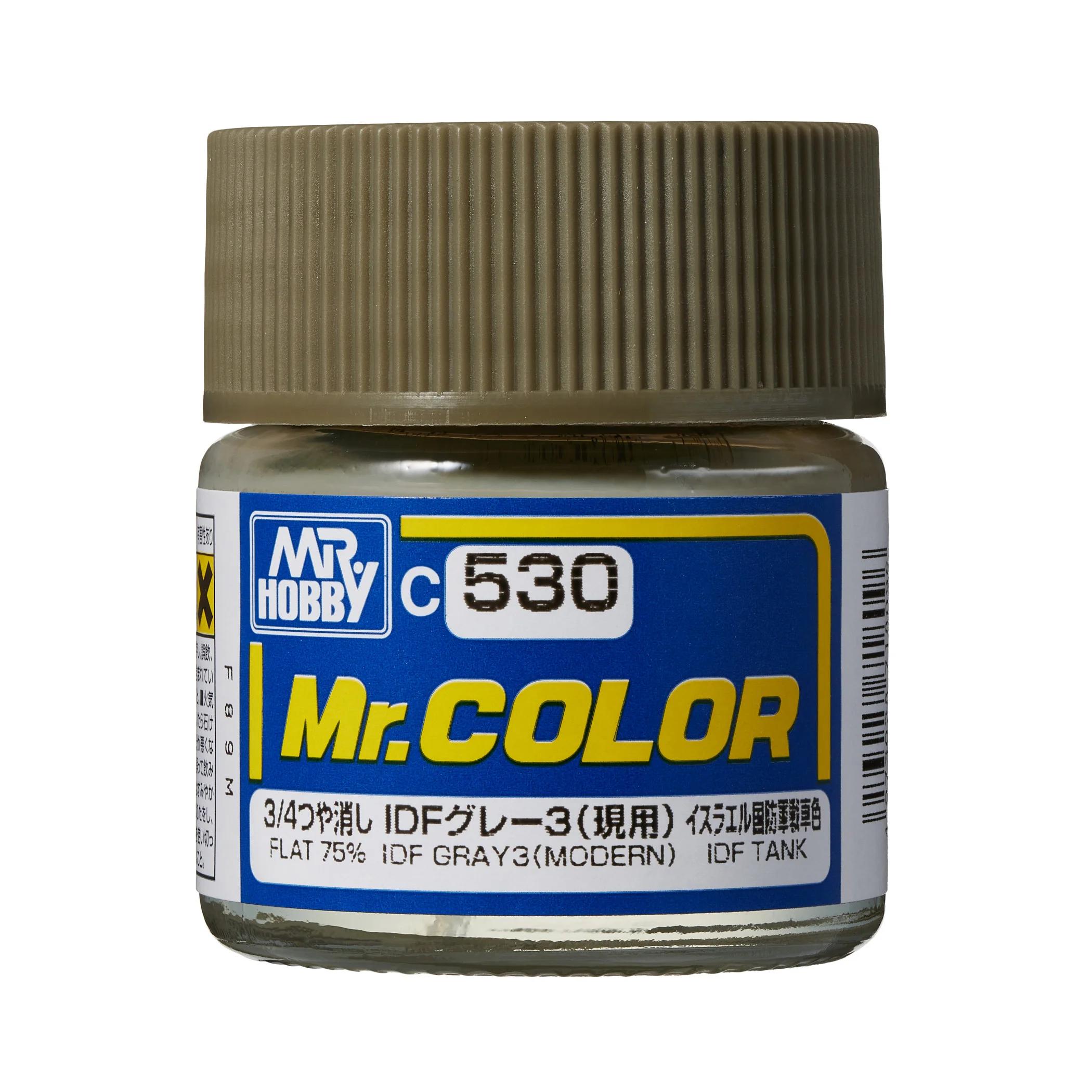 Mr. Hobby Mr. Color IDF Gray 3 (Modern) (C530) 10 ml — official product photo 1