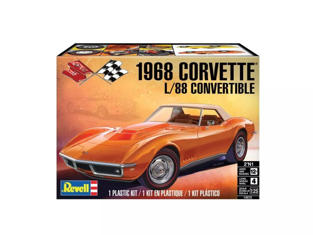 Revell 1/25 L-88 68 Corvette Roadster Model Kit — official product photo 1