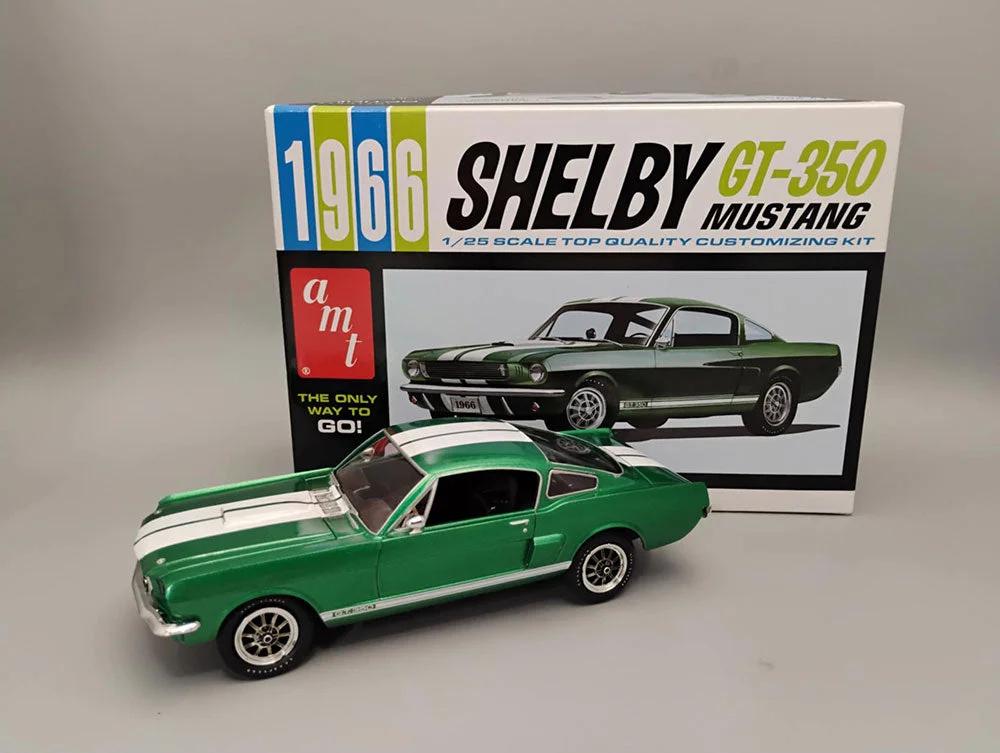 AMT 1/25 1966 Shelby Mustang 350 Gt Model Kit — official product photo 2