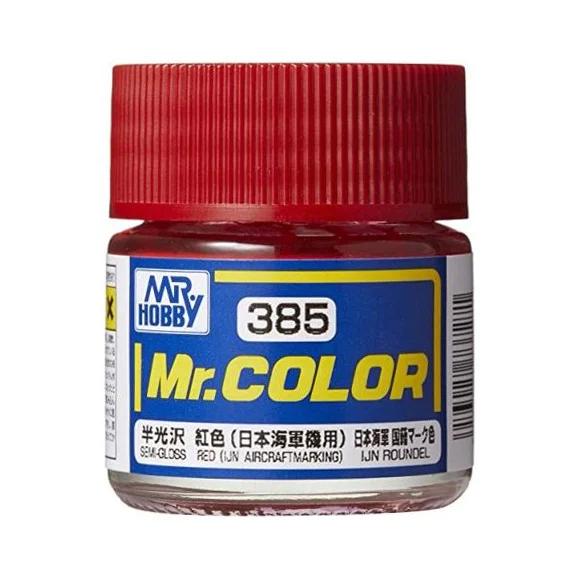 Mr. Hobby Mr. Color Red (IJN Aircraft Marking) (C385) 10 ml — official product photo 1