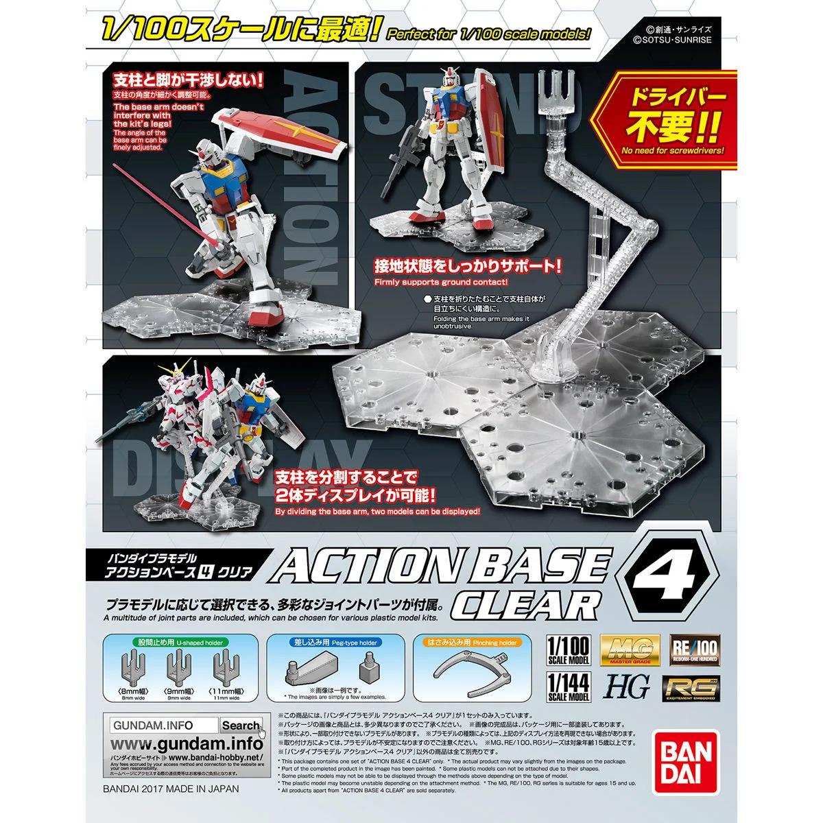 Bandai 1/100 AB Clear Action Base 4 Bx-15 — official product photo 3