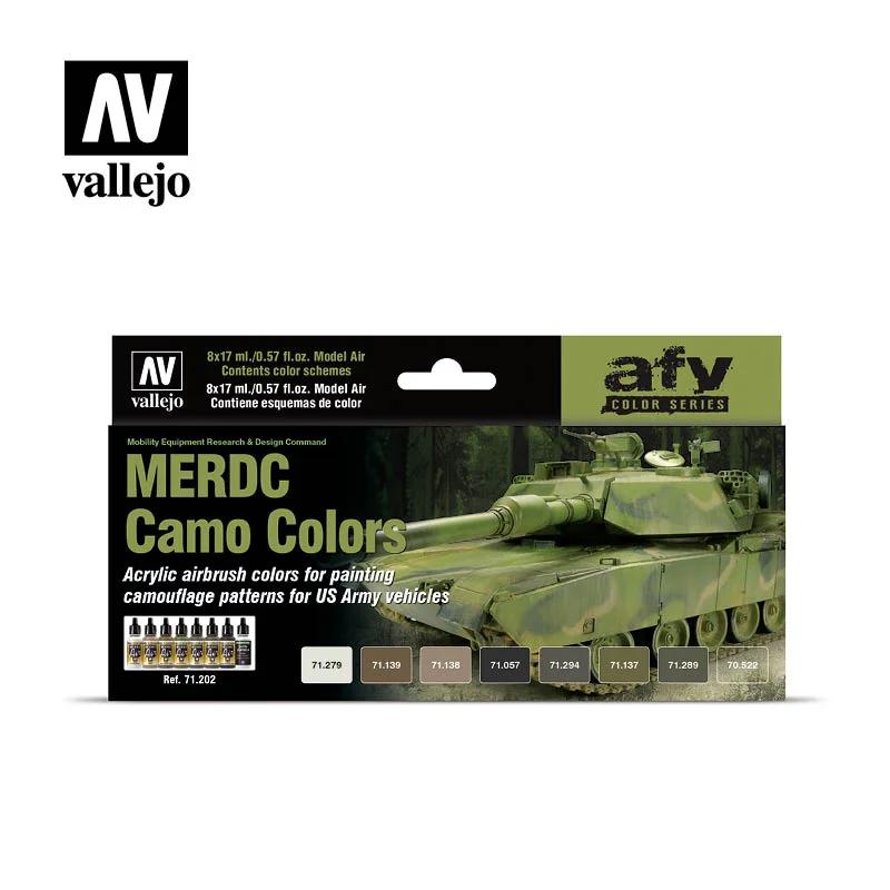 Vallejo Air Merdc Camo 8 Color Set — product photo