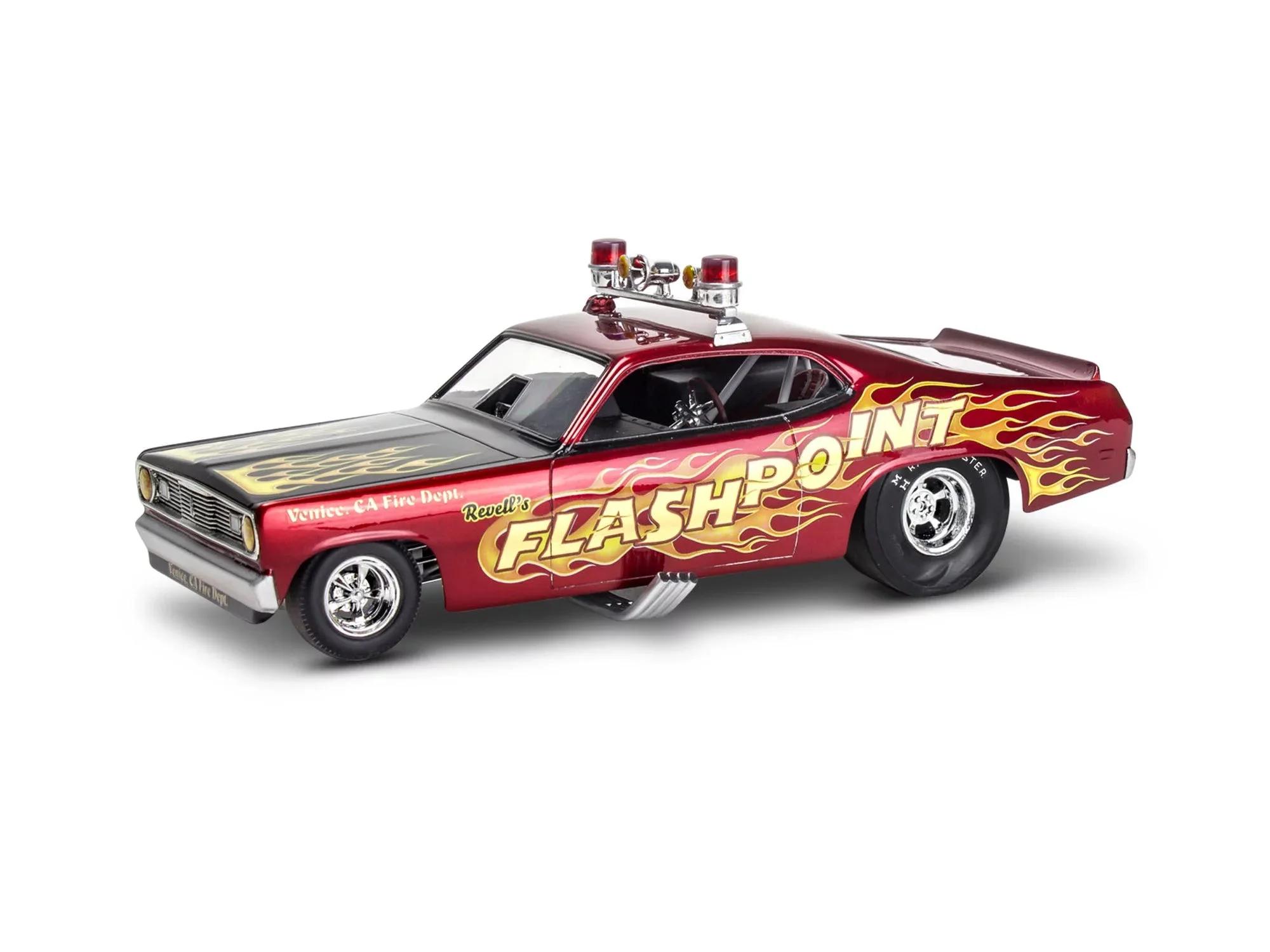 Revell 1/24 70 Plymouth Duster Funny Car Model Kit — official product photo 2