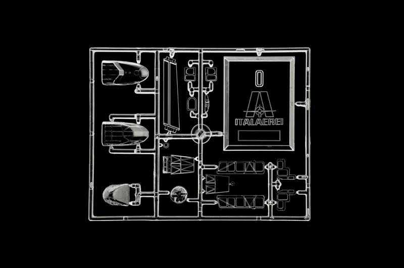 Italeri 1/72 Caproni Ca 313 314 Ltd Model Kit — official product photo 6