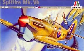 Italeri 1/72 Spitfire MK Vb Model Kit — box art