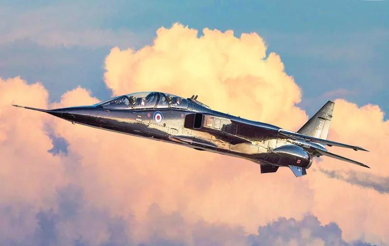 Italeri 1/72 Sepecat Jaguar T 2 RAF Trainer Model Kit — official product photo 1