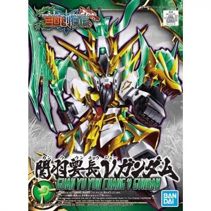 Bandai SD Long Xian Liu Bei Unicorn Model Kit — box art