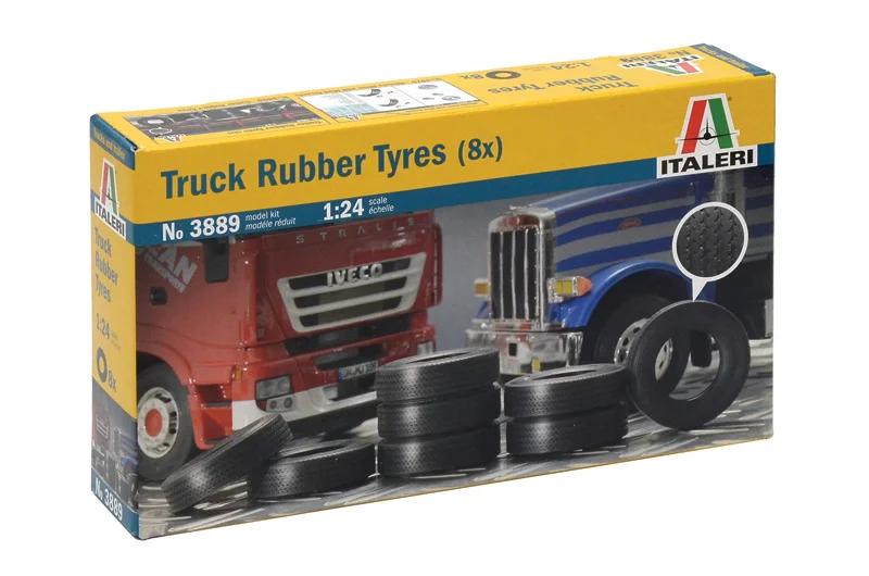 Italeri 1/24 Rubber Truck Tires8 Model Kit — official product photo 1