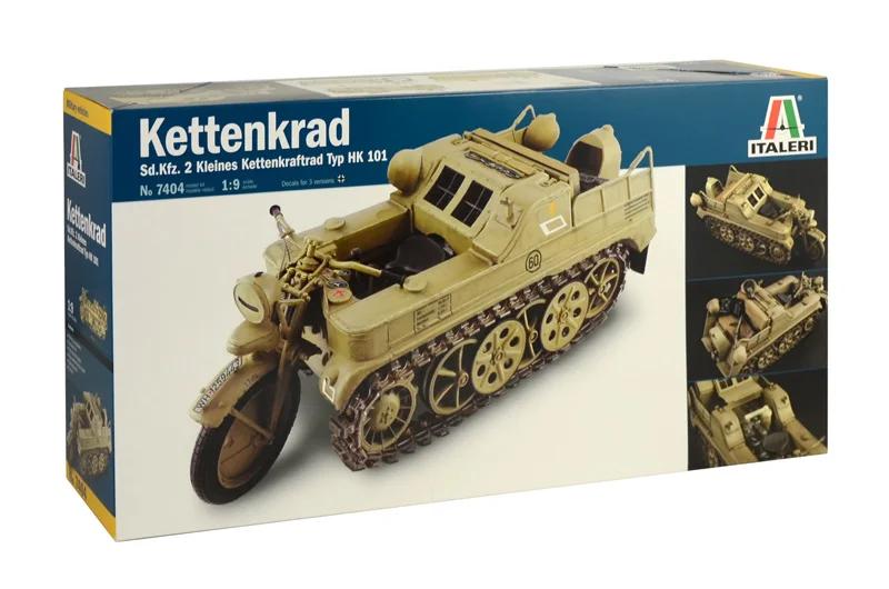 Italeri WWII Sdkfz2 Kleinestypehk101 9 Model Kit — official product photo 2