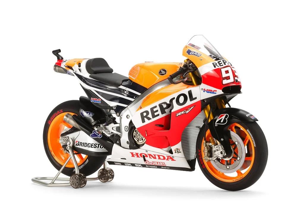 Tamiya 1/12 Repsol Honda Rc213v14 Model Kit — official product photo 1