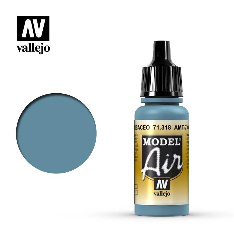 Vallejo AMT-7 Air Greyish Blue 6pk