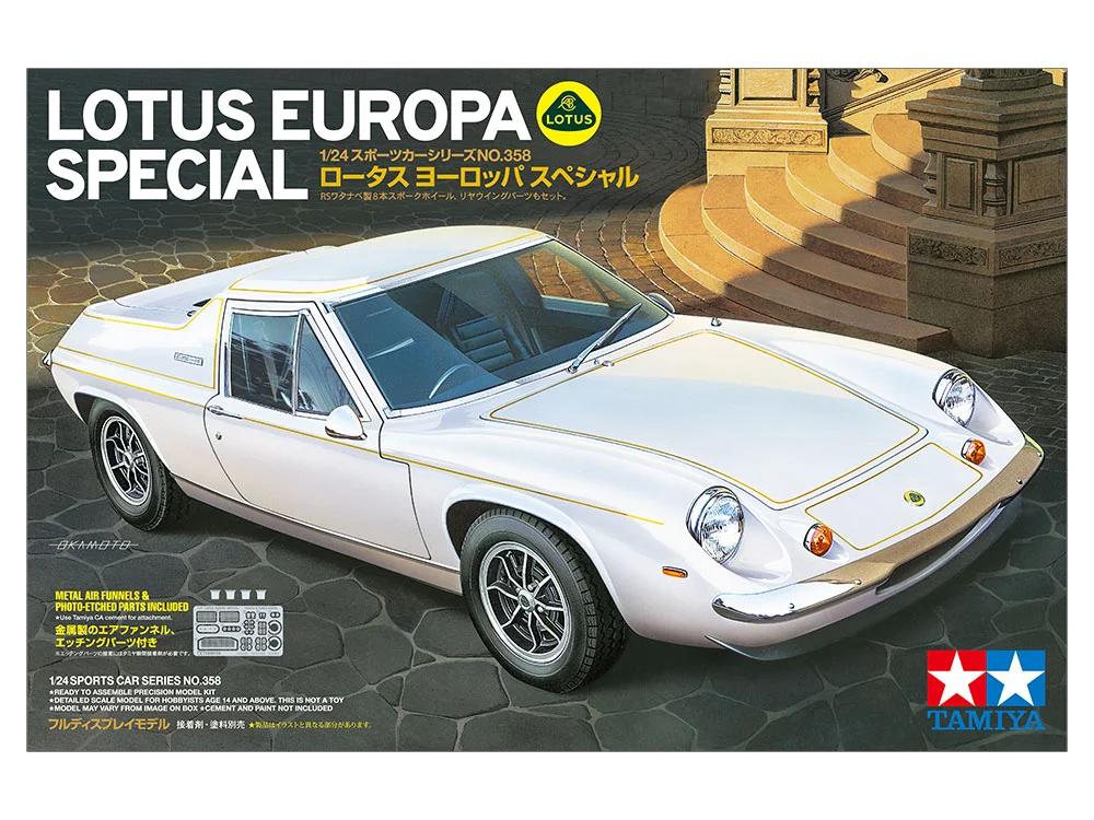 Tamiya 1/24 Lotus Europa Special Model Kit — official product photo 1