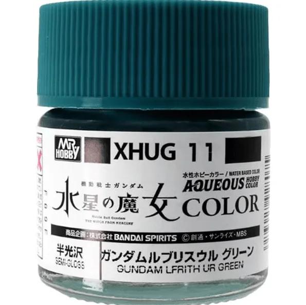 Mr. Hobby XHUG11 Aqueous Gundam Color Gundam Lfrith Ur Green 10ml — product photo