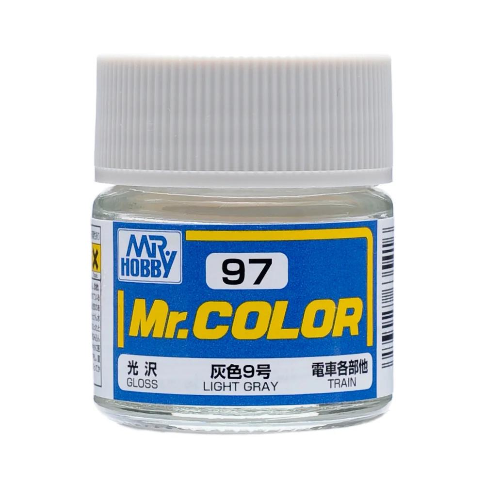 Mr. Hobby Mr. Color Light Gray (C97) 10 ml — official product photo 1