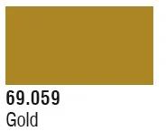 Vallejo Mecha Color Goldmetallic 6pk