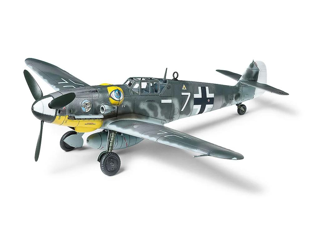 Tamiya 1/72 G-6 Messerschmitt Bf109 Model Kit — official product photo 1