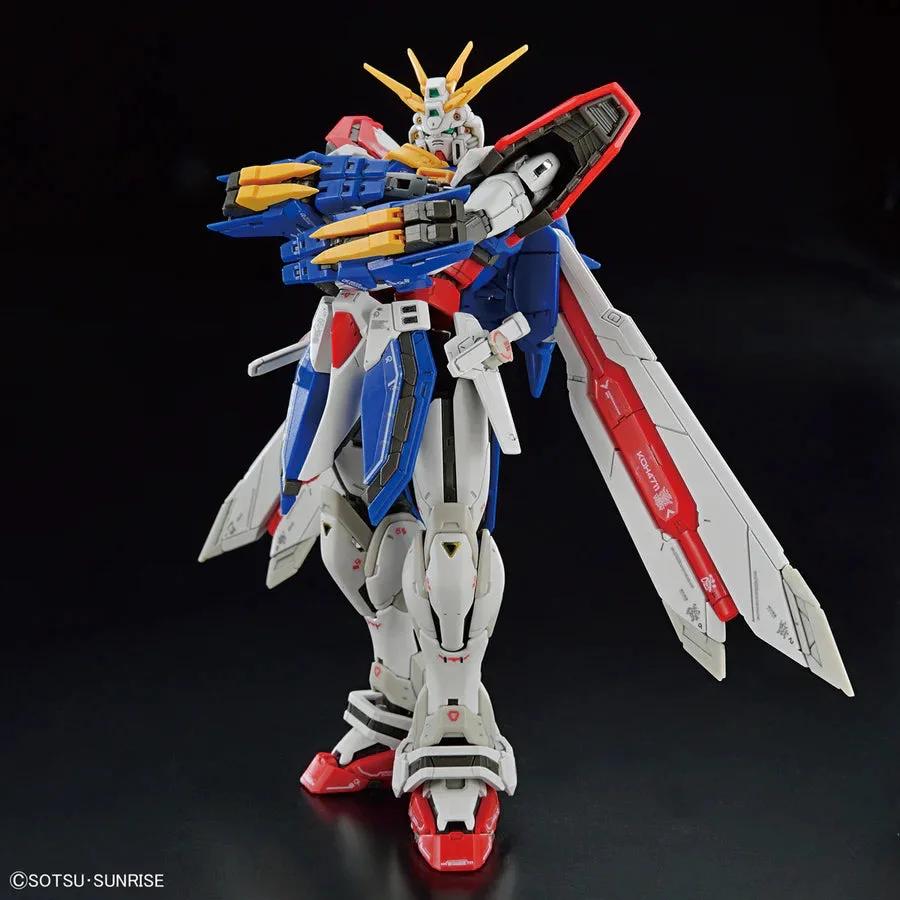 Bandai 1/144 RG God Burning Model Kit — official product photo 3
