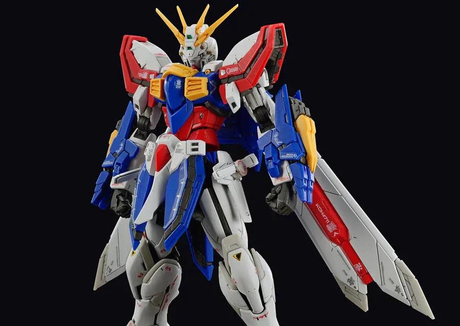 Bandai 1/144 RG God Burning Model Kit — official product photo 2
