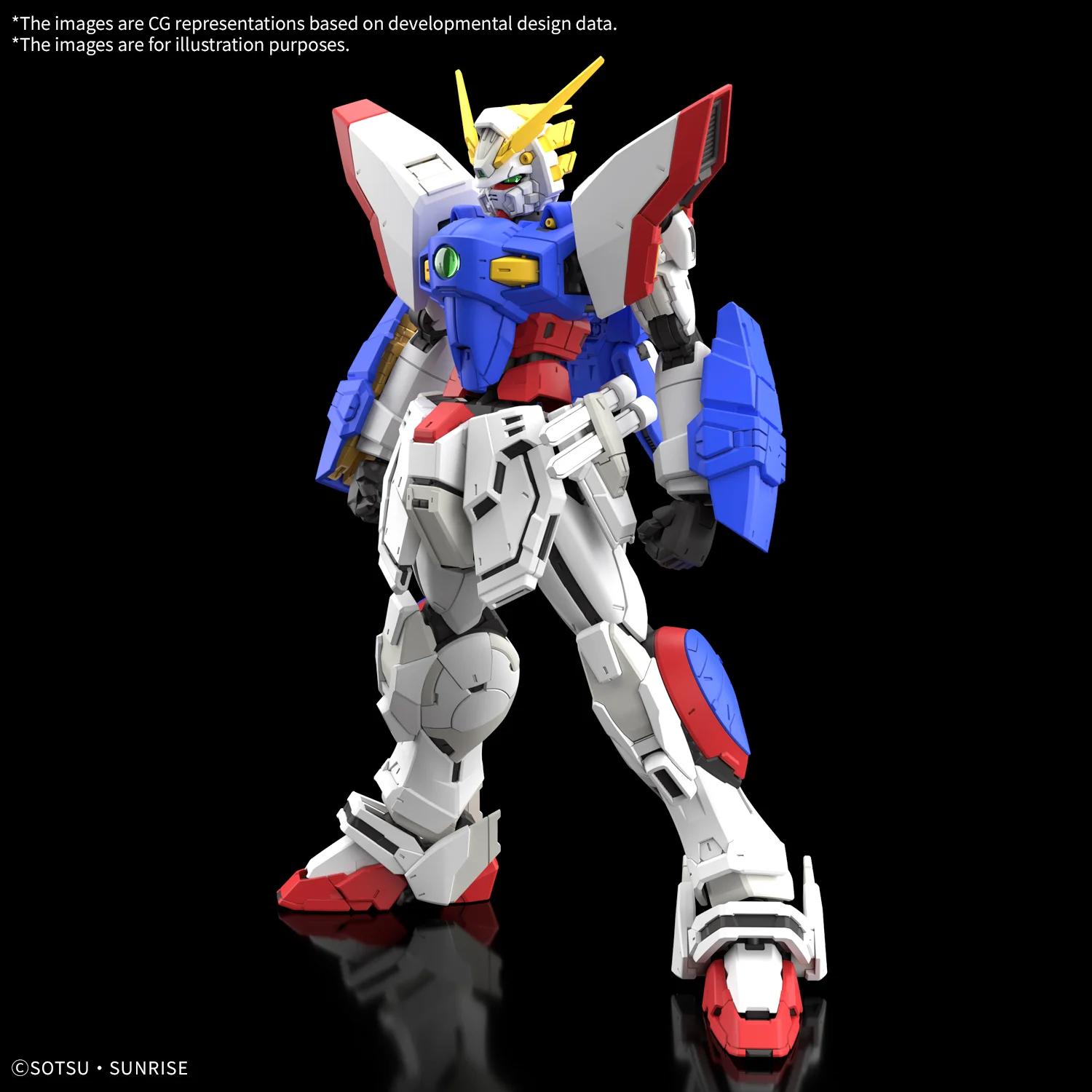 Bandai 1/144 RG Shining G Model Kit — official product photo 4