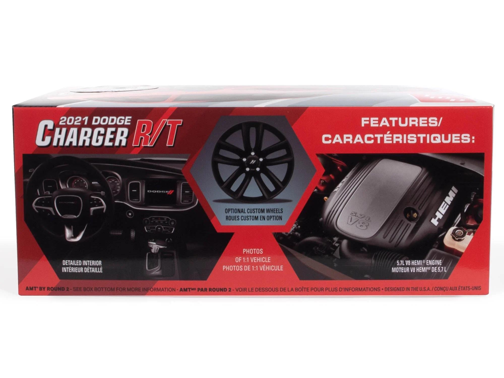AMT 1/25 21 Dodge Charger Rt Model Kit — official product photo 2