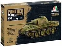Italeri 1/56 Panther Model Kit — box art