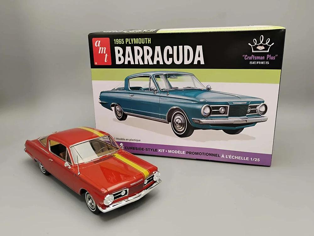 AMT 1/25 65plymouth Barracuda Craftsman Model Kit — official product photo 4