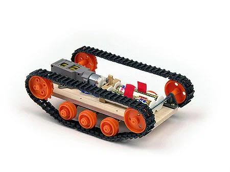 Tamiya Tracked Vehicle Chassis Model Kit — box art