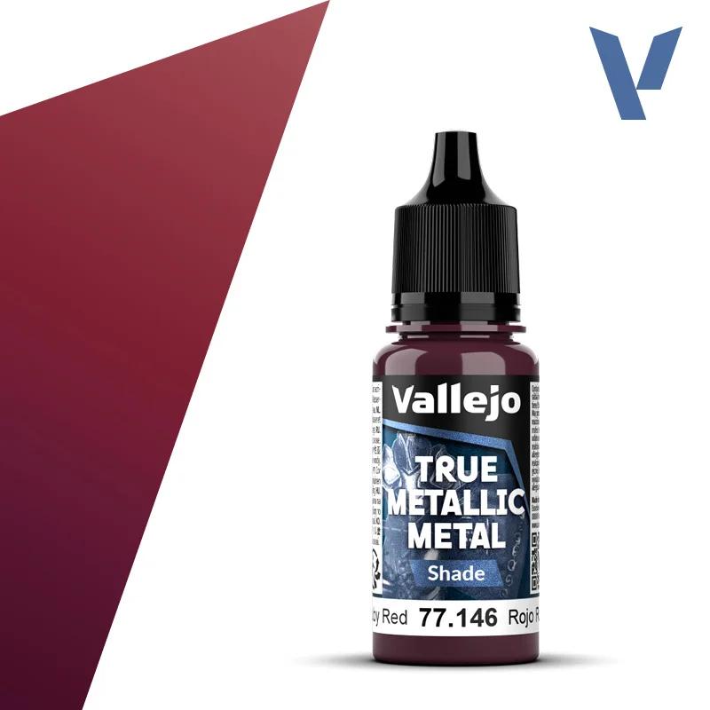 Vallejo True Metallic Ruby Redshade6pk — product photo