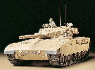 Tamiya 1/35 Israeli Merkava Mbt Tank Model Kit — box art