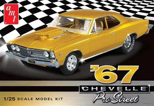 AMT 1/25 67 Chevy Chevelle Pro Street Model Kit — official product photo 1