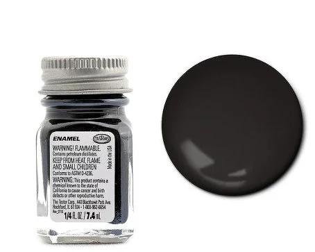 Testors Semi-gloss Black 6 — product photo